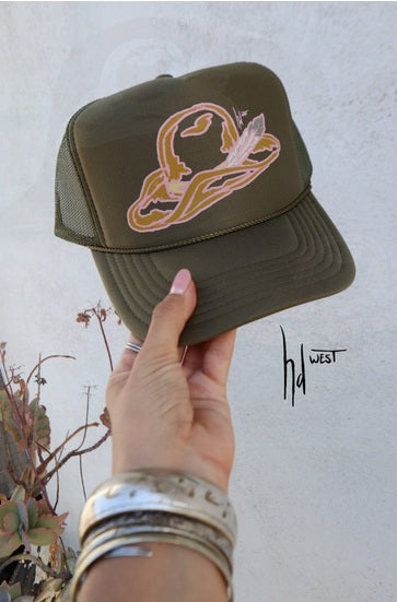 HD West Graphic Caps