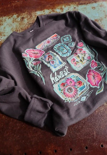 HD West Patchwork Sweatshirt