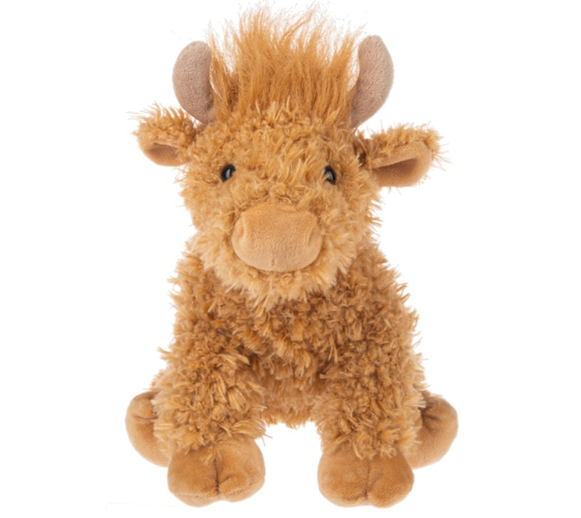 9.5" Hennie Highland Cow Plush