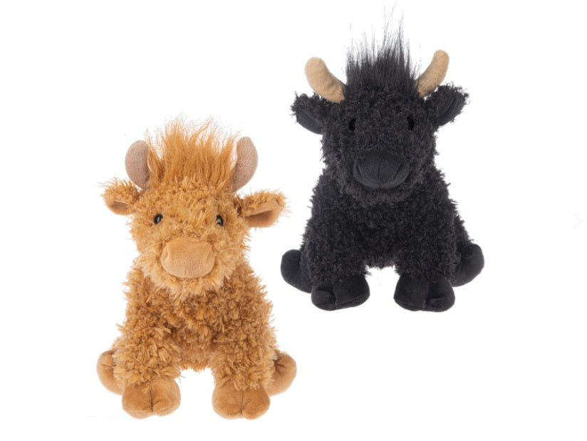 9.5" Hennie Highland Cow Plush