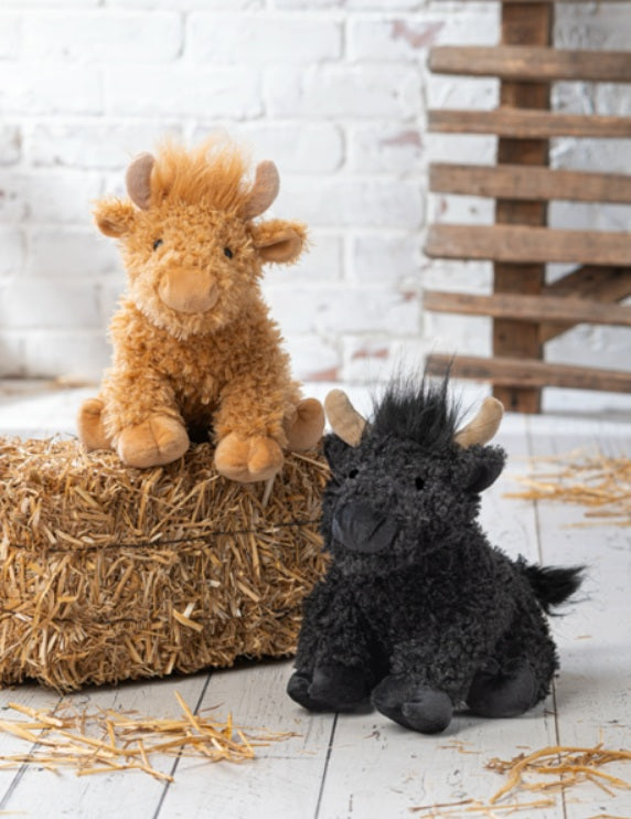 9.5" Hennie Highland Cow Plush