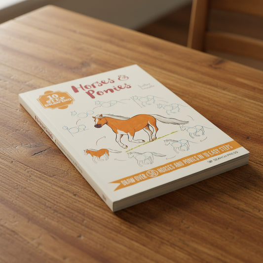 10 Step Drawing: Horses & Ponies