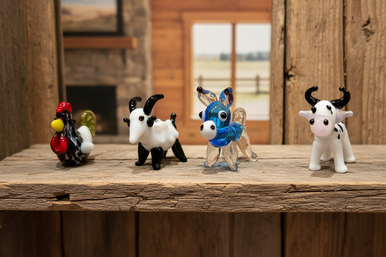 Mini Glass Animals