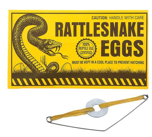 Joke Rattlesnake Eggs