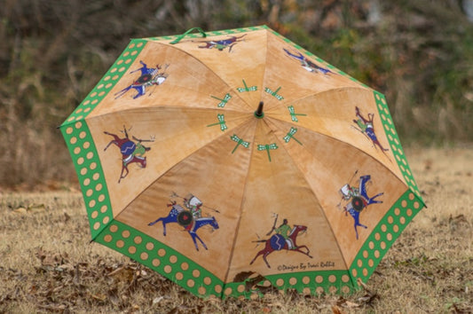 Traci Rabbit - Legends We Ride Umbrella