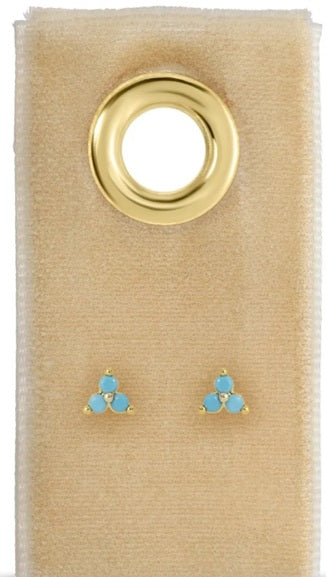 Velvet Tag Studs