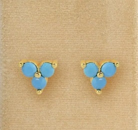 Velvet Tag Studs