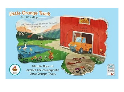 Little Orange Truck Lift-a-Flap Book