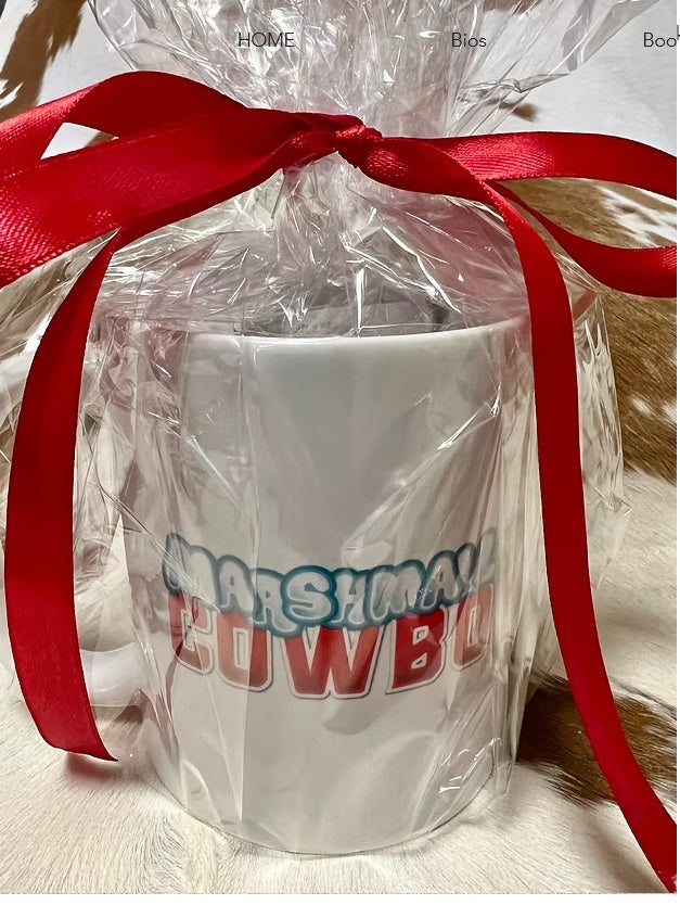Marshmallow Cowboy Mug with Cocoa