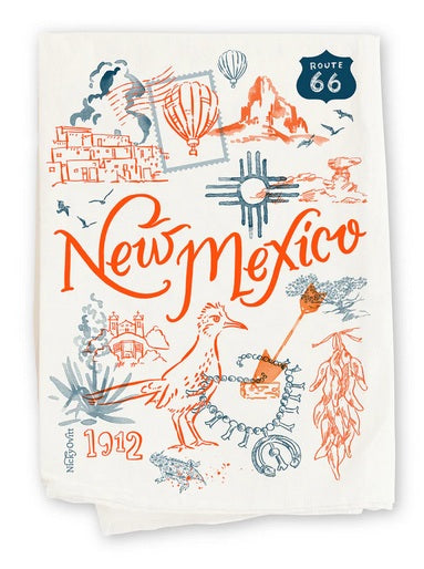 Nicky Ovitt New Mexico Tea Towel