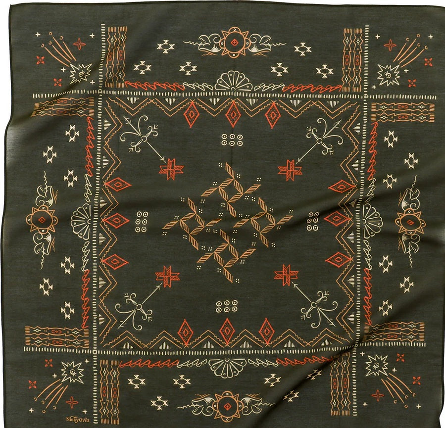 Nicky Ovitt Silk Cotton Scarf