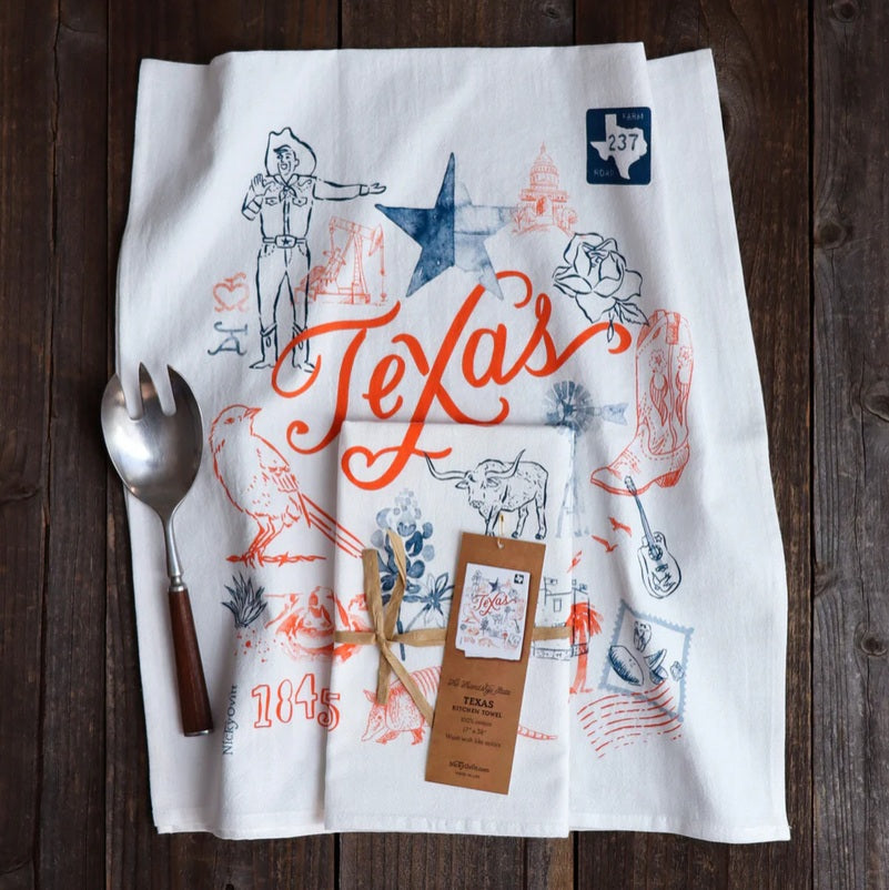 Nicky Ovitt Texas Tea Towel