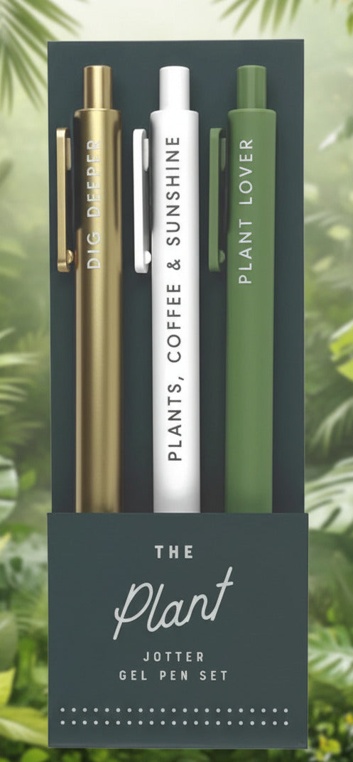 The Plant Jotter Gel Pen Set