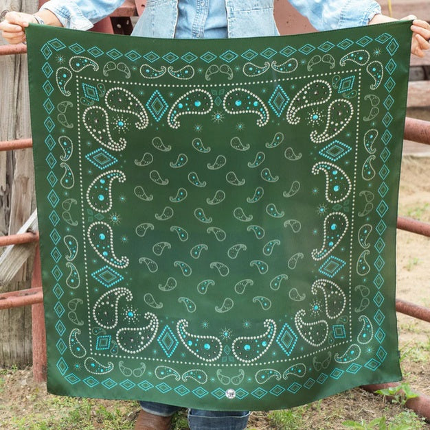 Pretty Paisley Wildrag - Long Tall