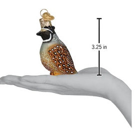 Quail Ornament