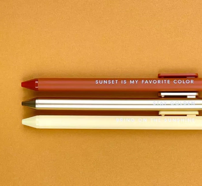 The Sunshine Jotter Gel Pen Set