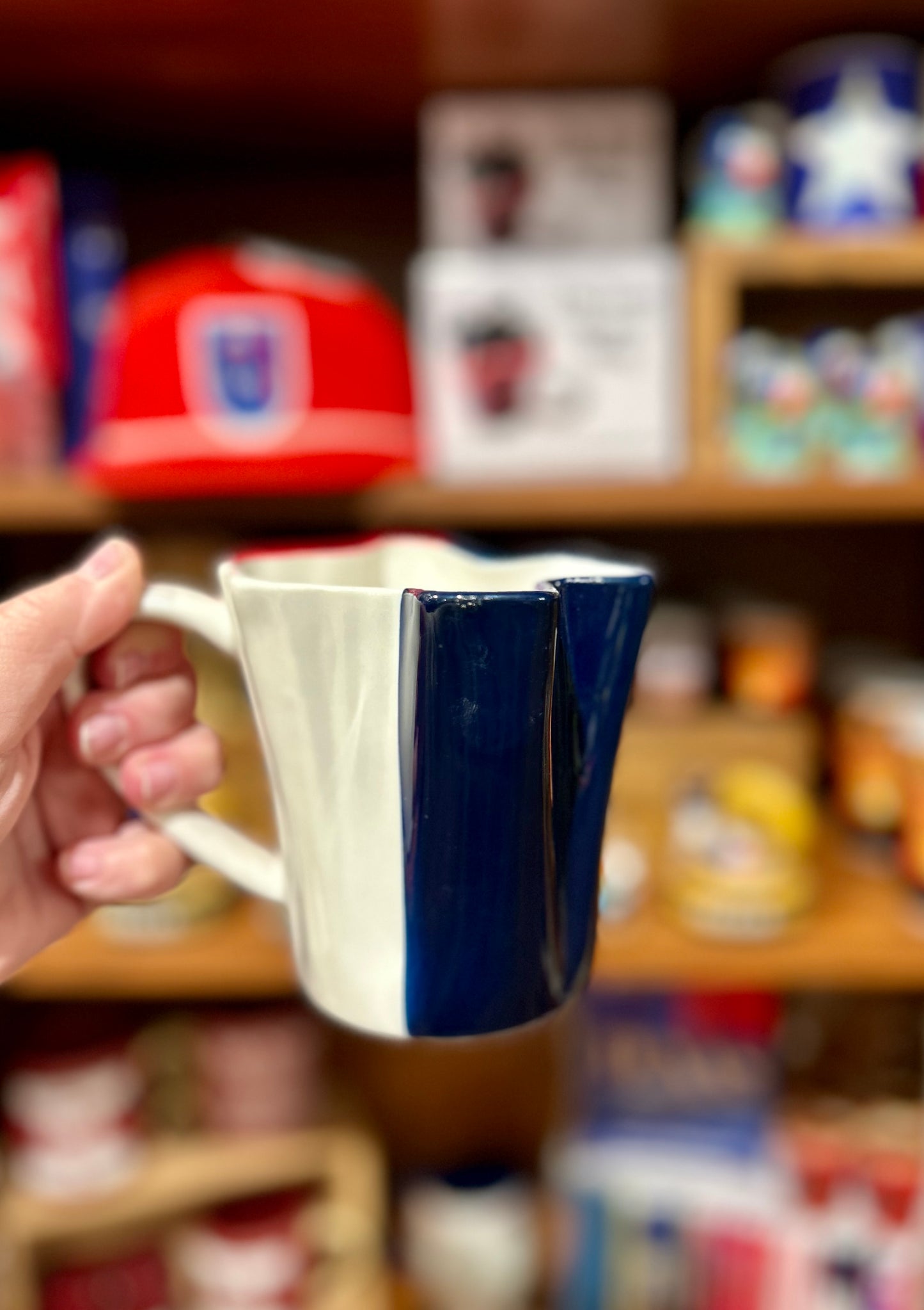 Texas Flag Shaped Mug