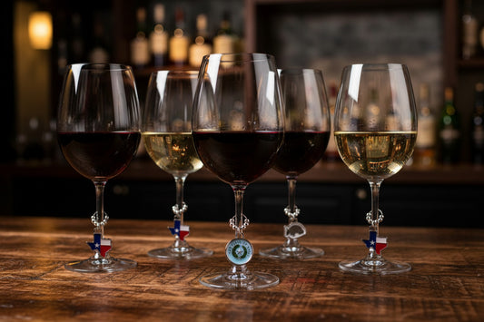 Texas Wine Charms