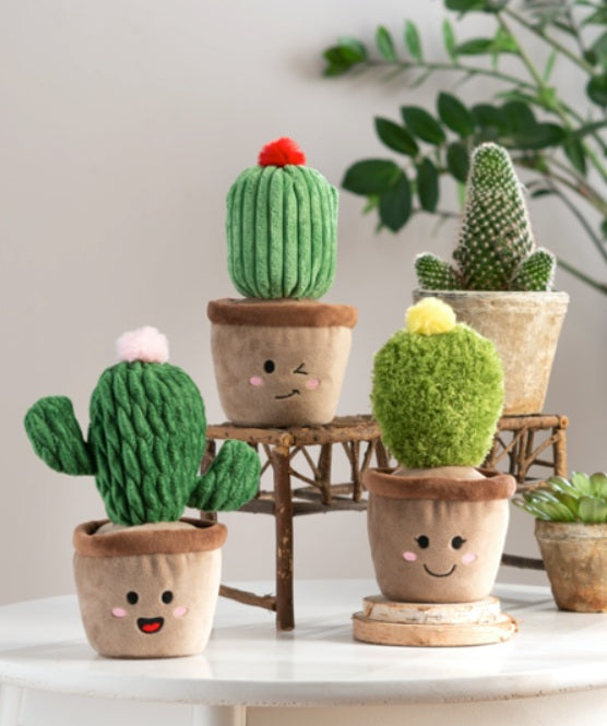 9" Whimsical Cactus Plush